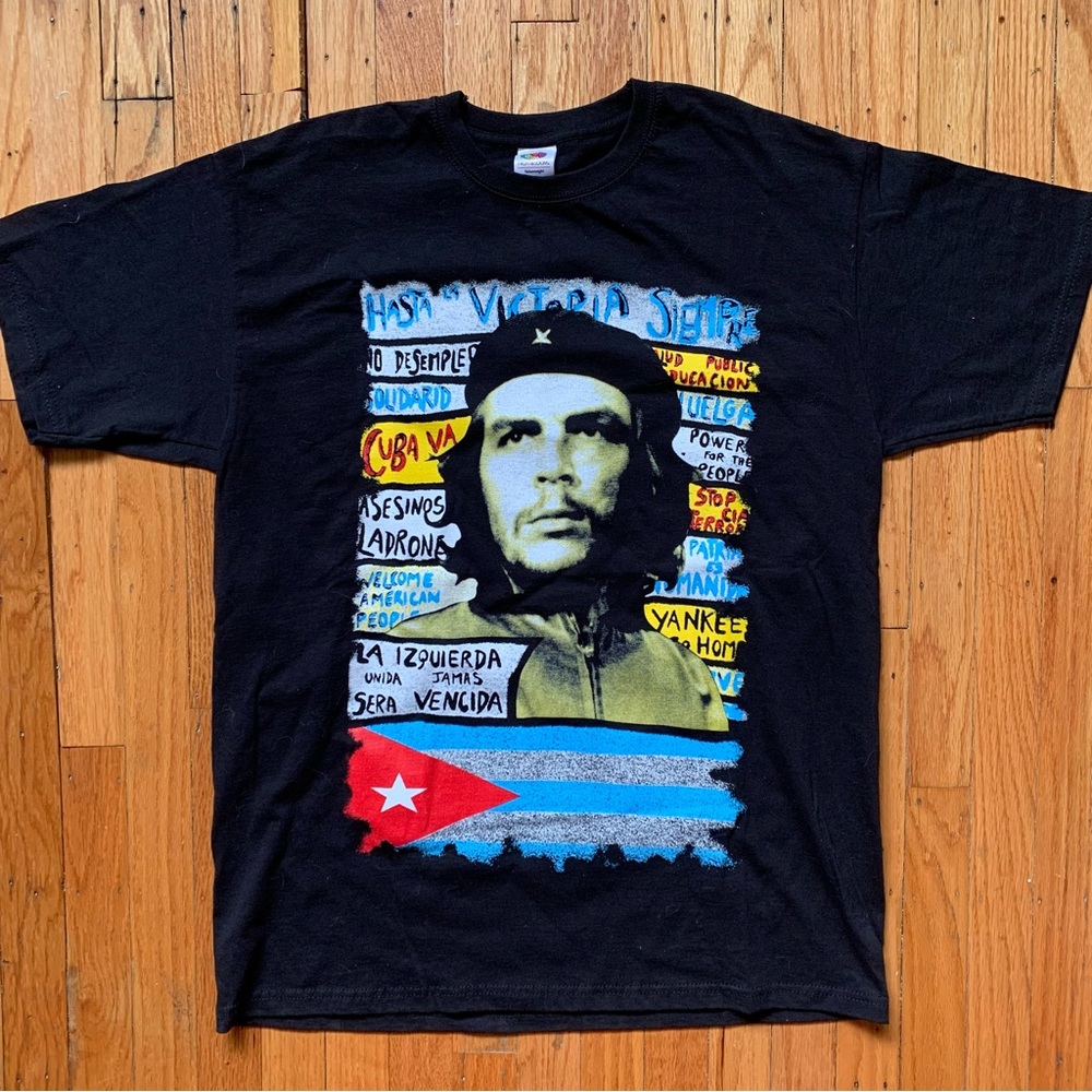 Vintage Rare Che Guevara iiHASTA LA VICTORIA SIEMPRE!!! Revolutionary Rage Shirt